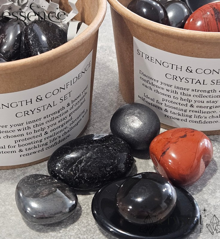 Strength and Confidence Crystal Set