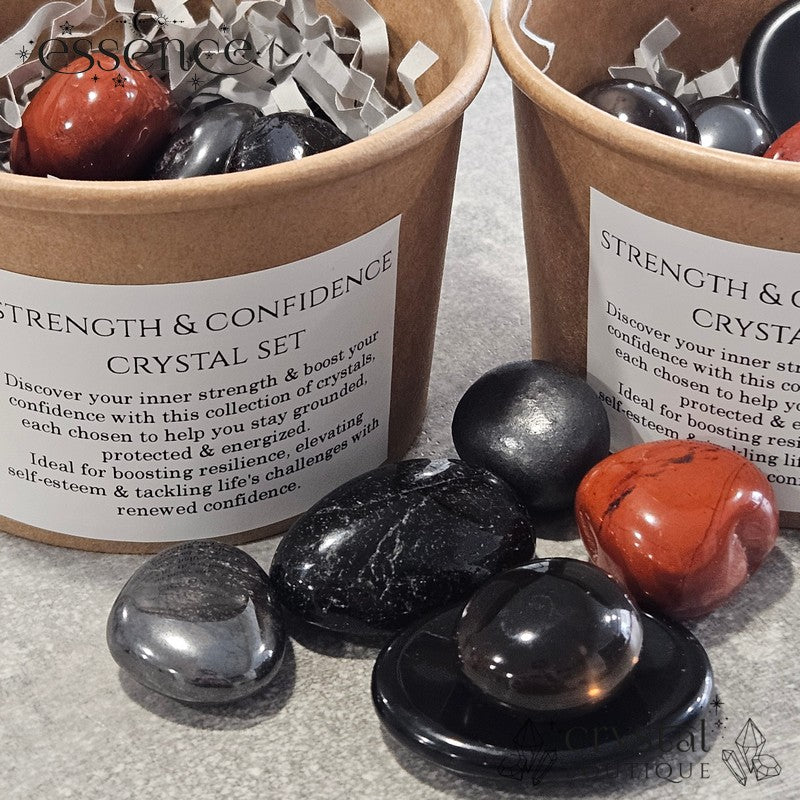 Strength and Confidence Crystal Set