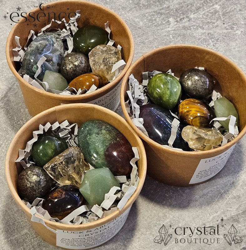 Luck & Abundance Crystal Set