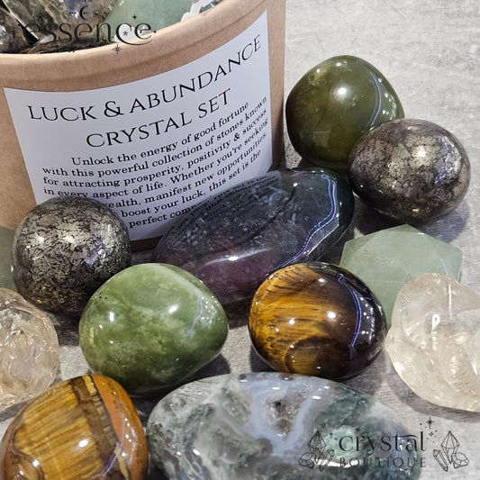 Luck & Abundance Crystal Set