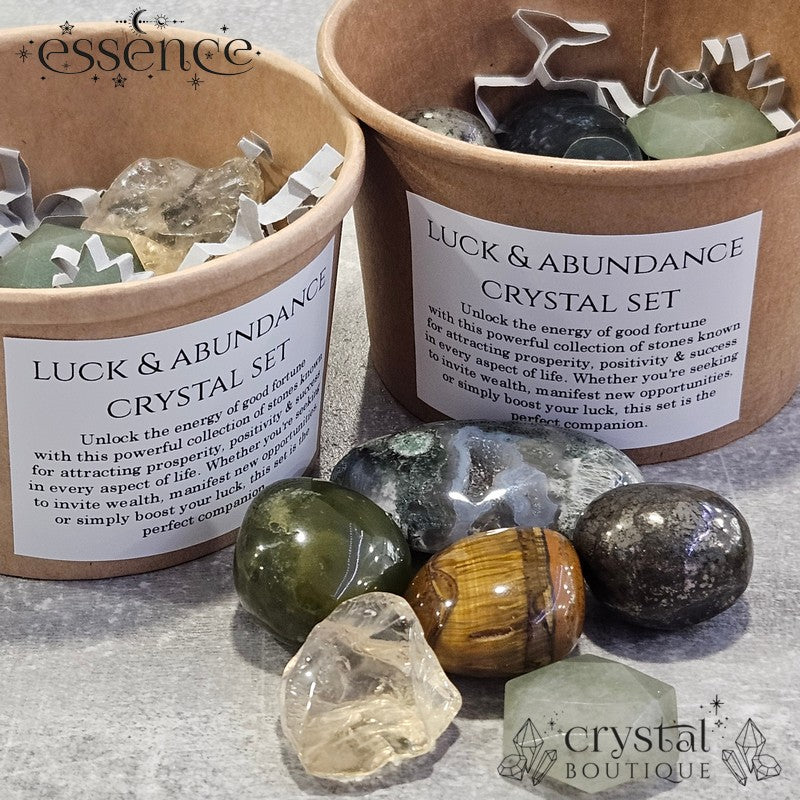 Luck & Abundance Crystal Set