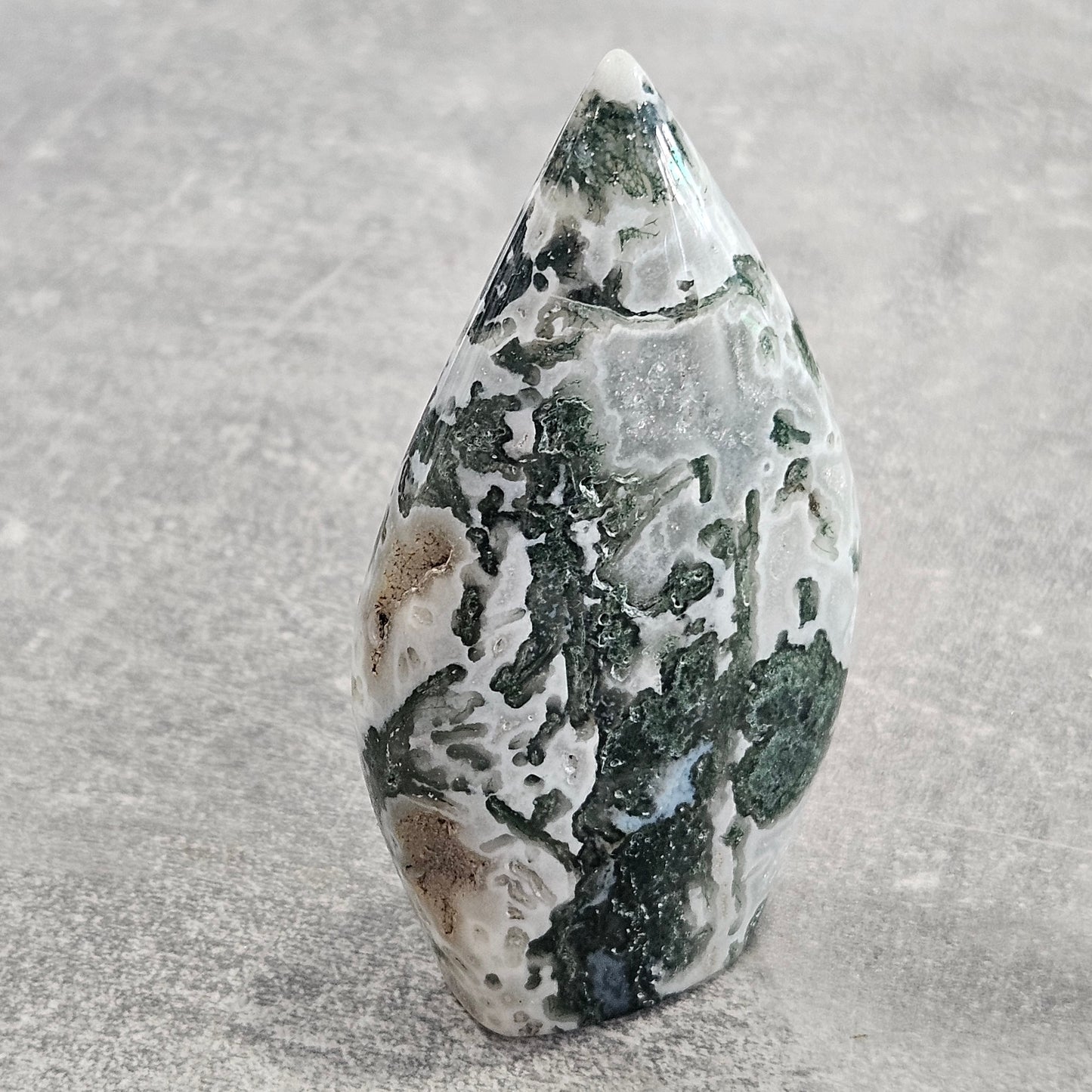 Moss Agate Freeform/Flame