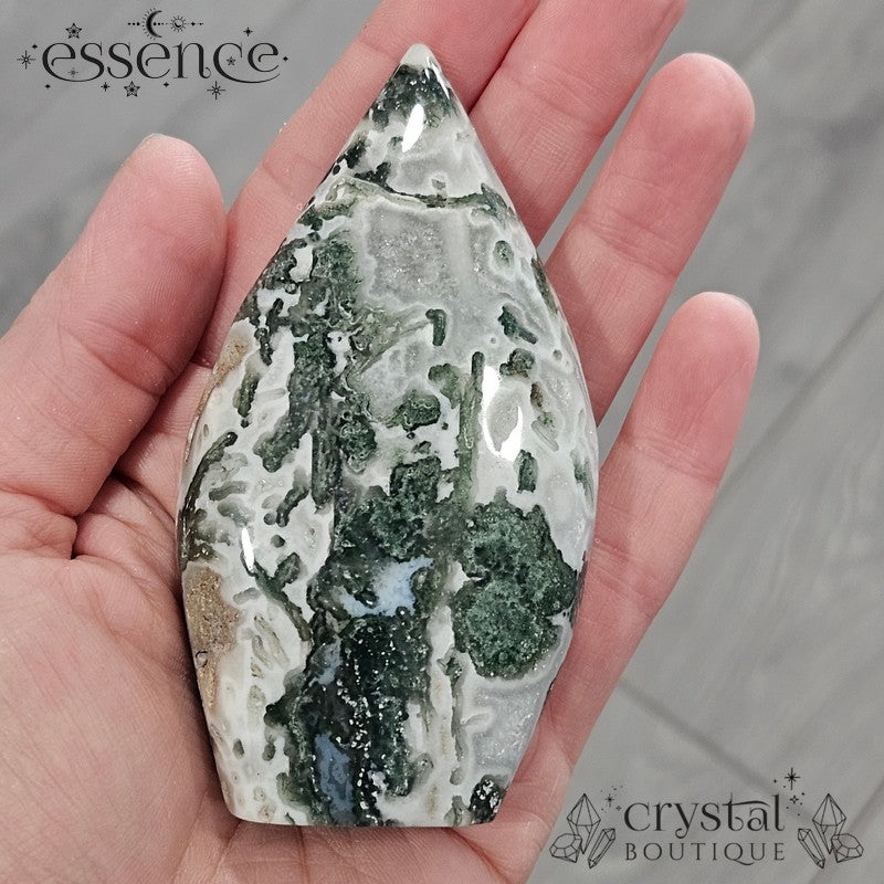 Moss Agate Freeform/Flame