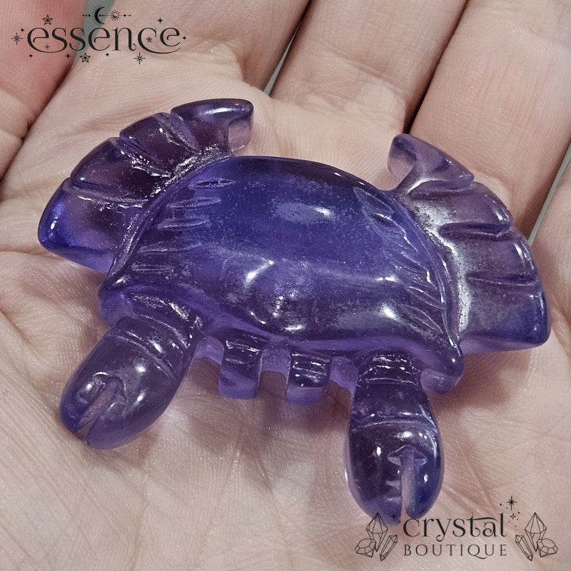 Fluorite Crab