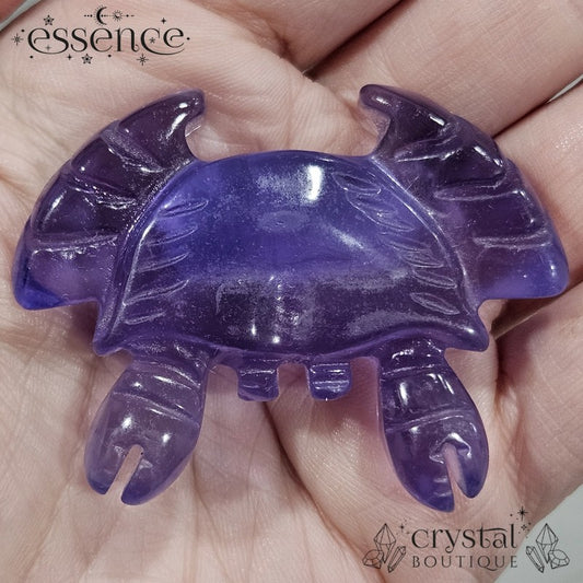 Fluorite Crab