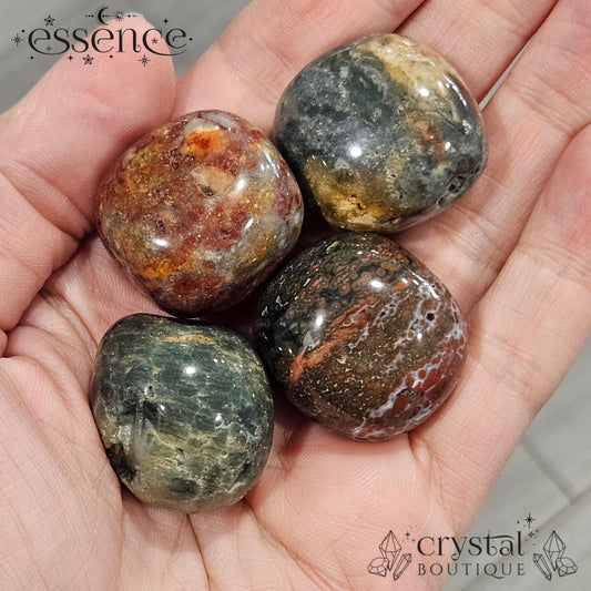 Ocean Jasper Tumbled Stone