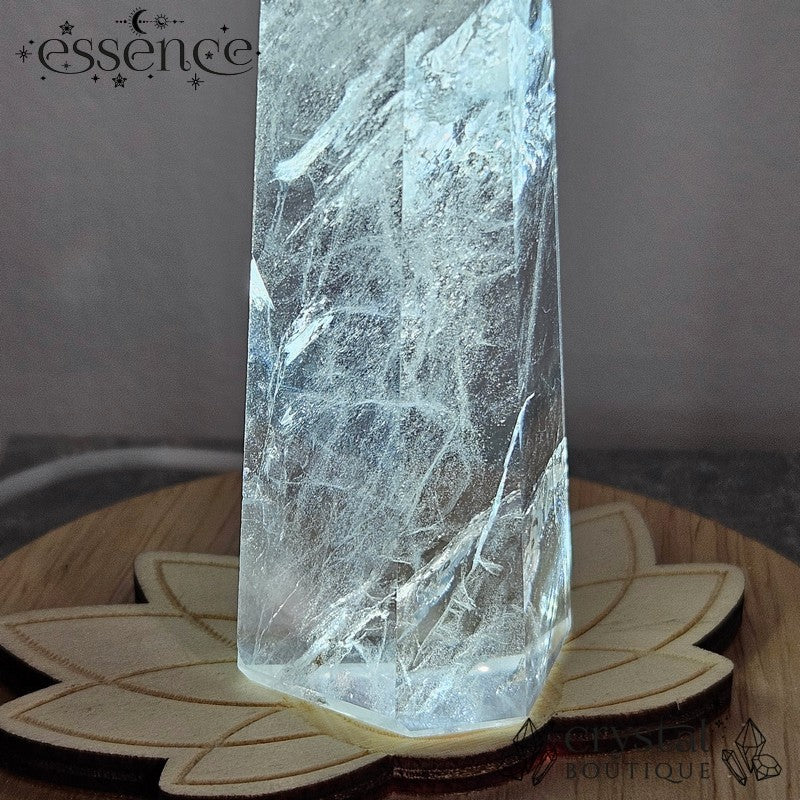 Brazilian Clear Quartz Tower