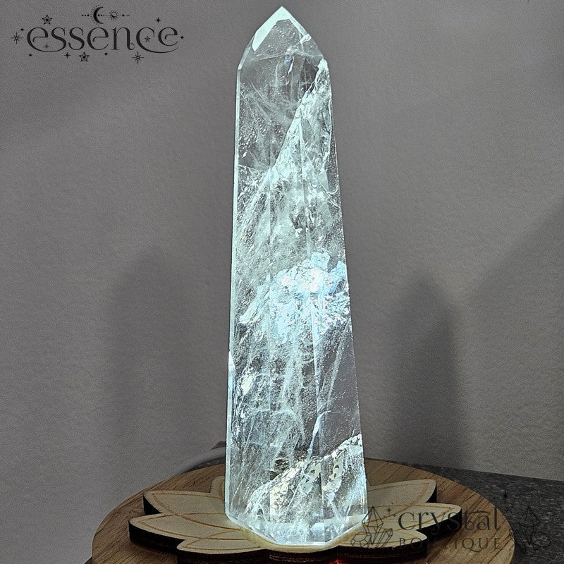 Brazilian Clear Quartz Tower