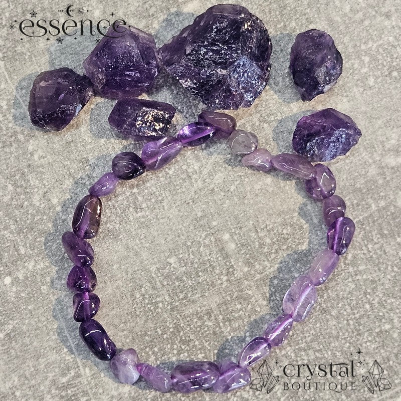 Amethyst Duo Pack Chip Bracelet and Loose Stones (Online Exclusive)