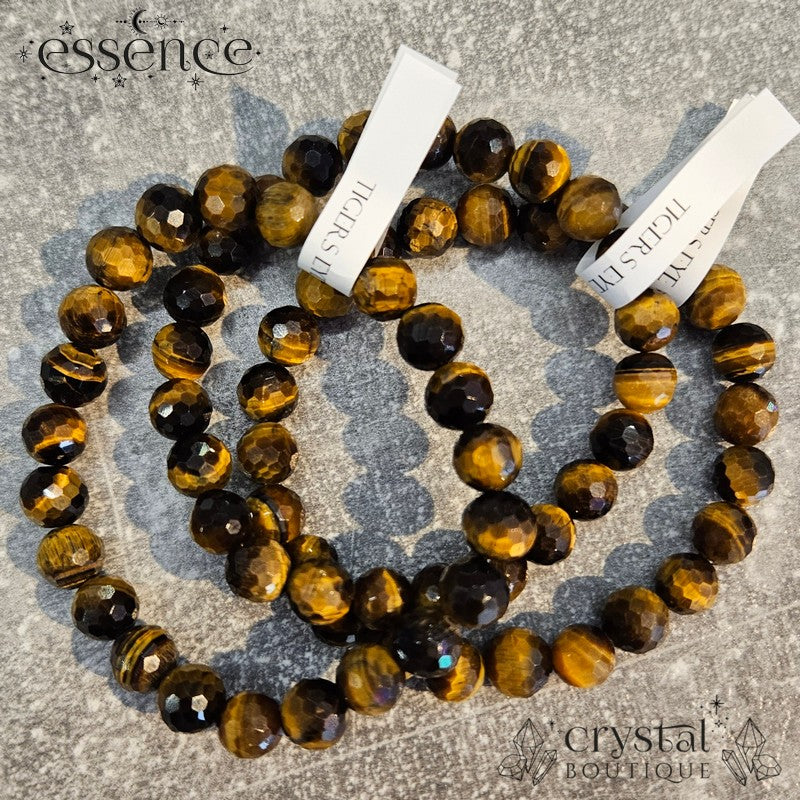 Tigers Eye Faceted bracelet