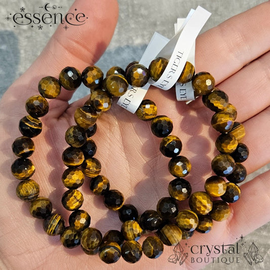 Tigers Eye Faceted bracelet