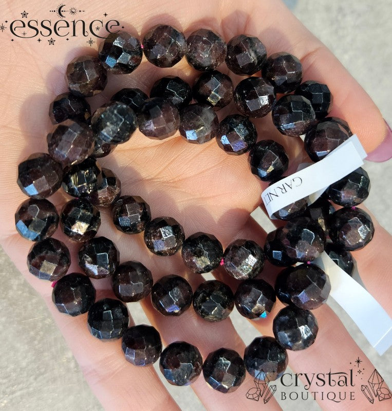 Garnet Faceted Bracelet