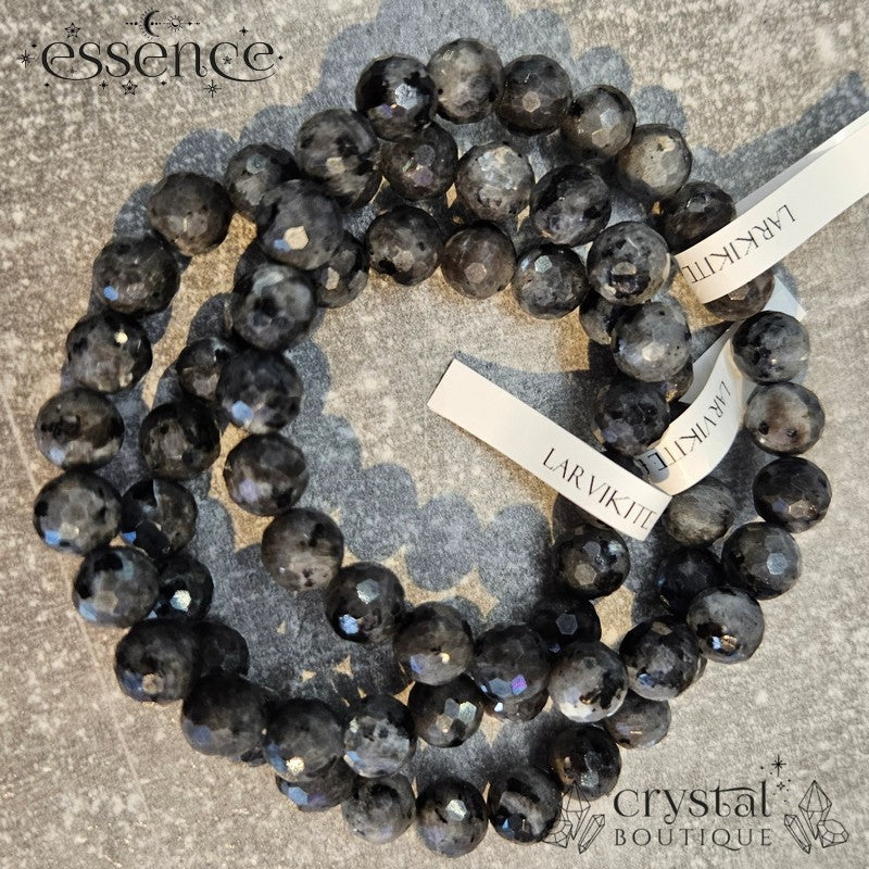 Larvikite Faceted Bracelet