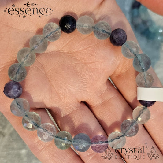 Fluorite Faceted Bracelet