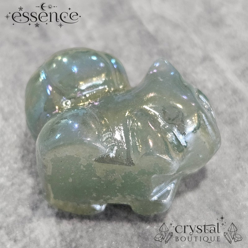 Aura Green Aventurine Bulbasaur