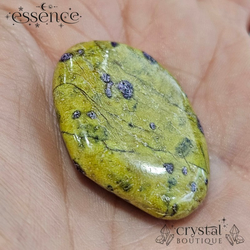 Stitchtite & Serpentine Smoothstone (Atlantisite)