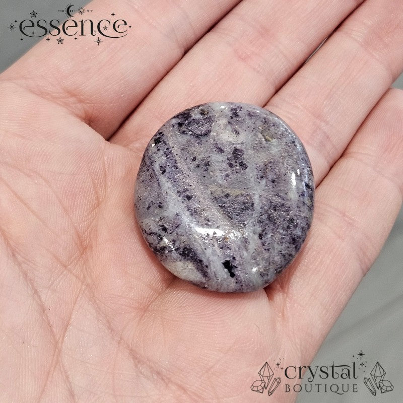 Purple Flower Jasper Smoothstone