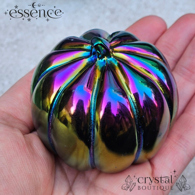 Aura Black Obsidian Pumkpin