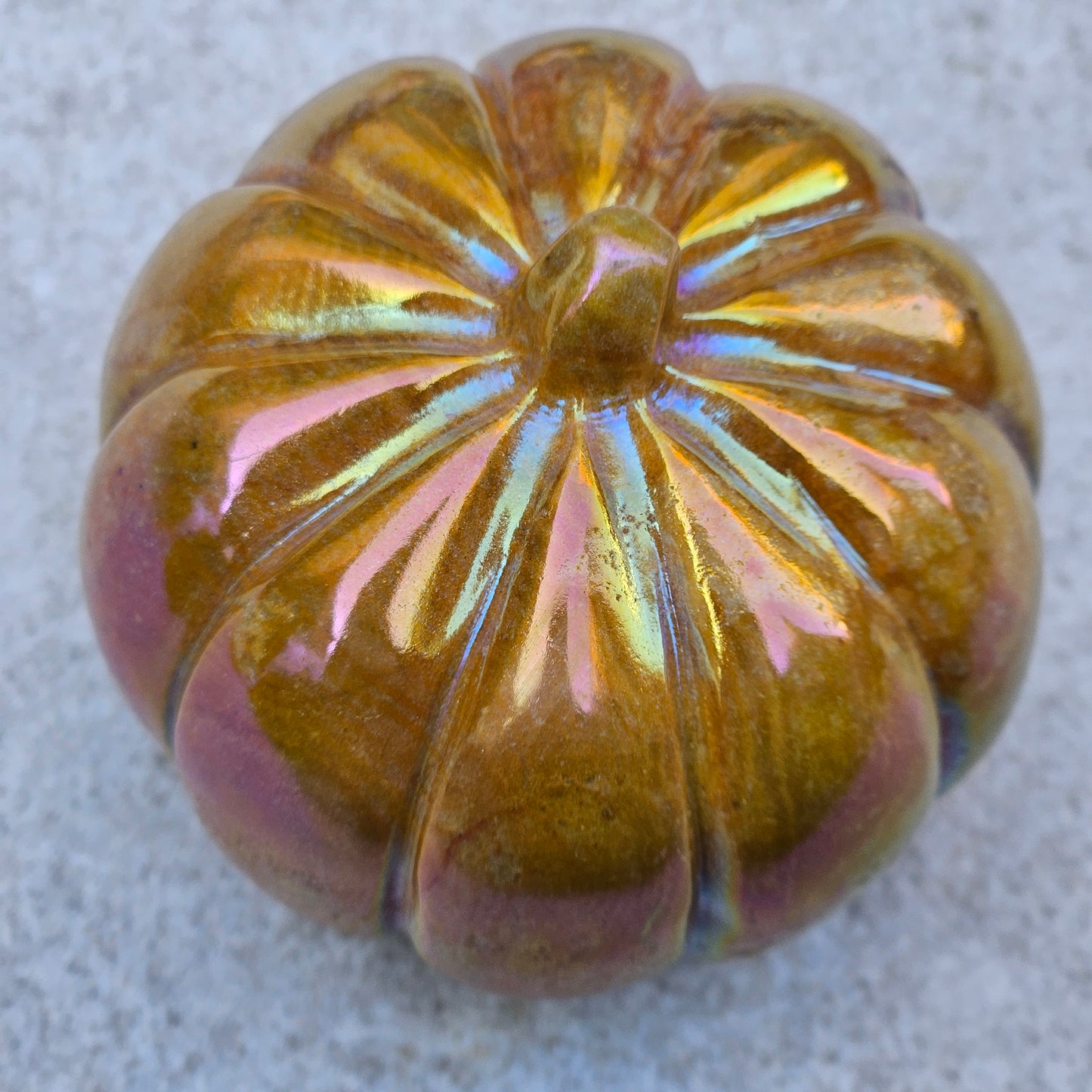 Aura Yellow Jade Pumpkin