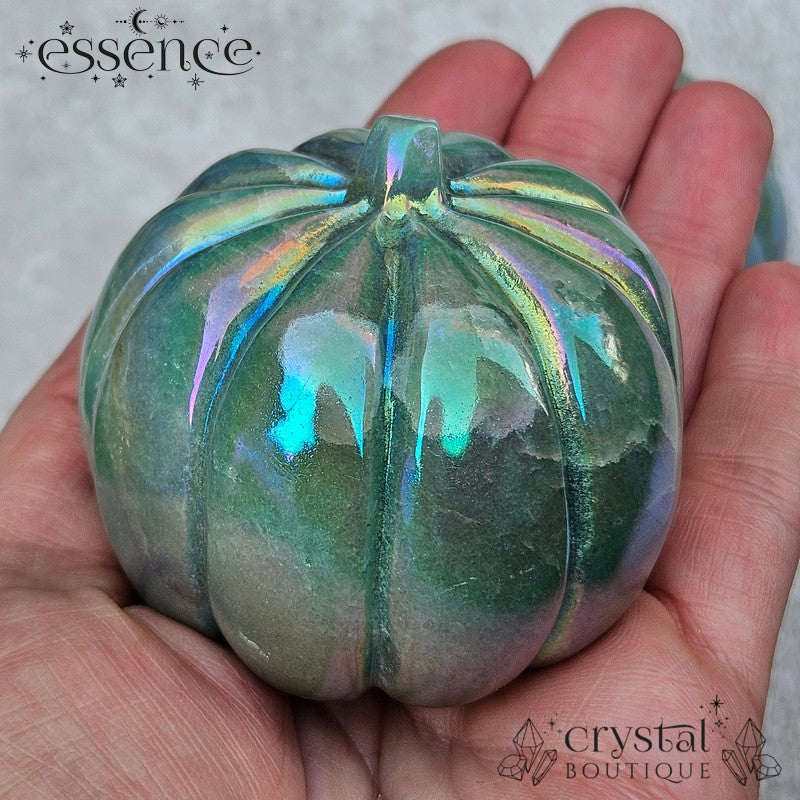 Aura Green Aventurine Pumpkin