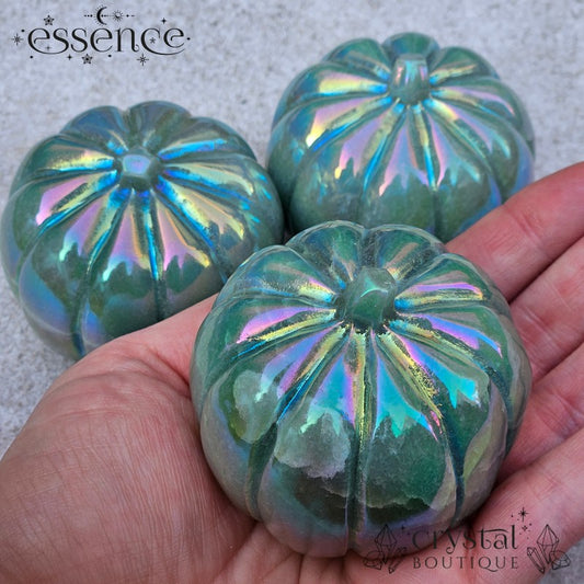 Aura Green Aventurine Pumpkin