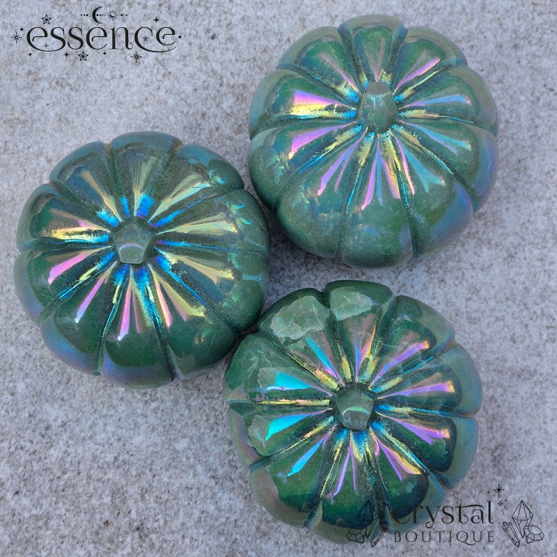 Aura Green Aventurine Pumpkin