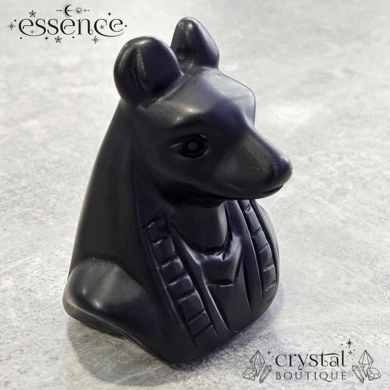 Black Obsidian Anubis