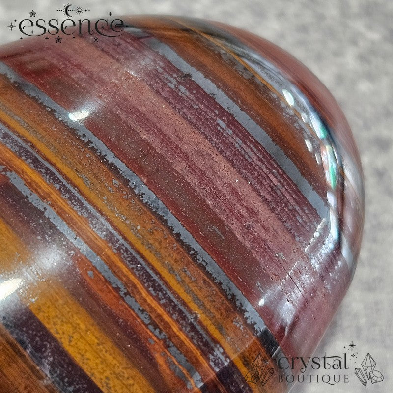 Muggle Stone (Iron Tigers Eye) Palm Stone