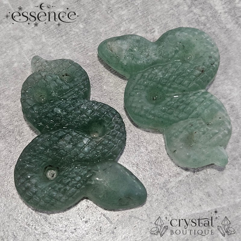 Green Aventurine Snake