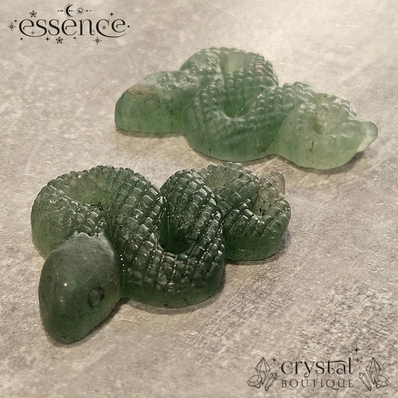 Green Aventurine Snake