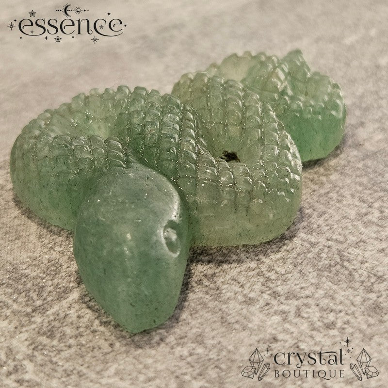 Green Aventurine Snake