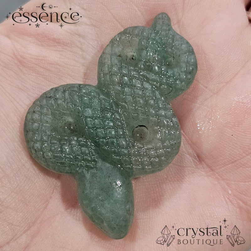 Green Aventurine Snake