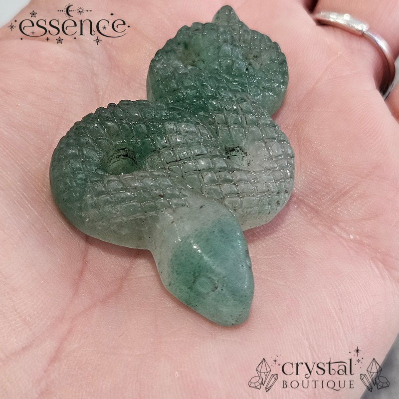 Green Aventurine Snake