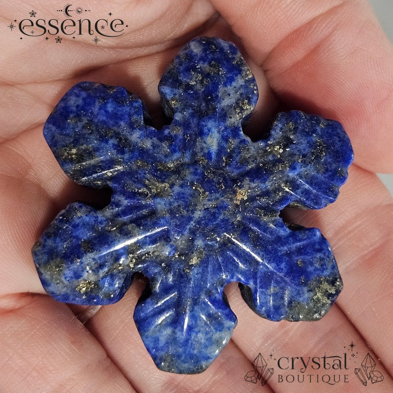 Lapis Lazuli Snowflake