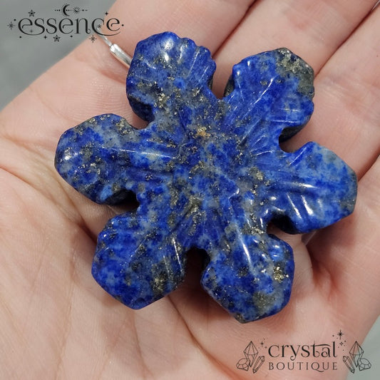 Lapis Lazuli Snowflake