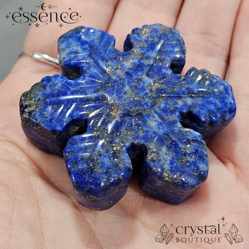 Lapis Lazuli Snowflake