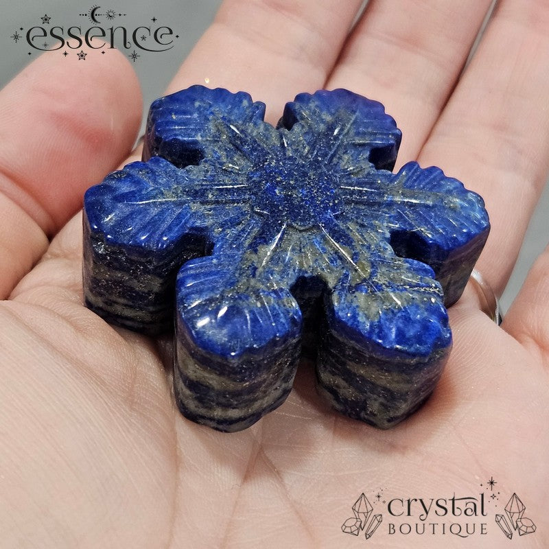 Lapis Lazuli Snowflake