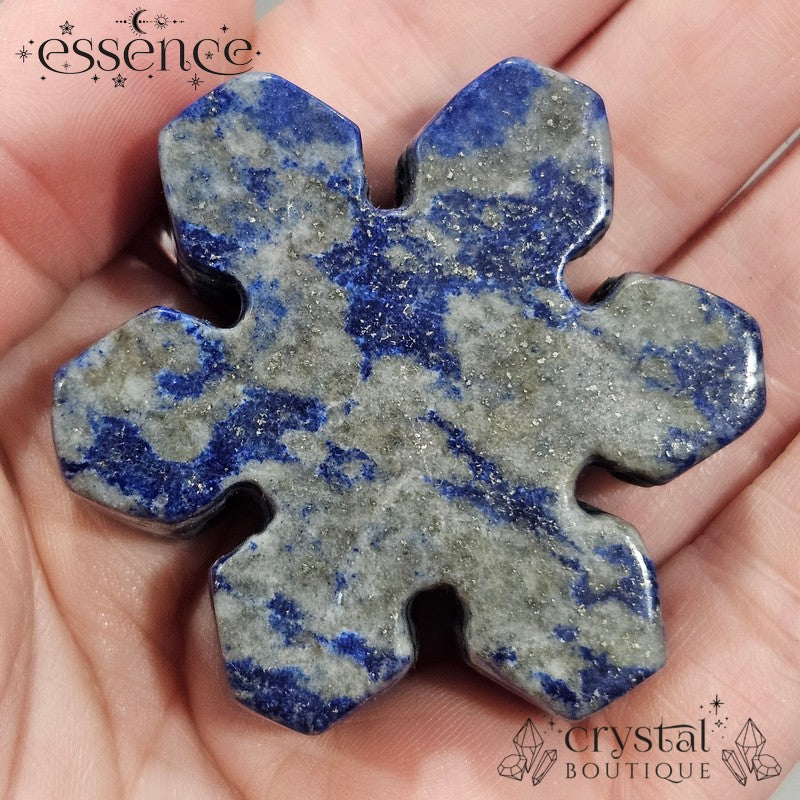 Lapis Lazuli Snowflake