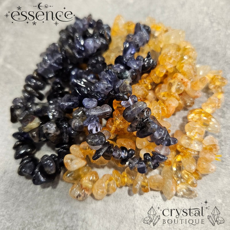 Abundance & Inner Strength Crystal Bracelet Duo