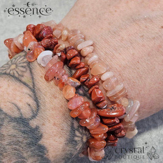 Confidence & Vitality Crystal Bracelet Trio