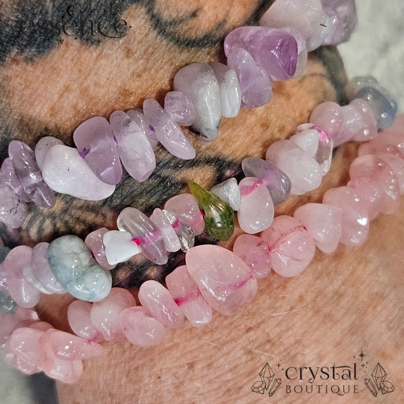 Love & Compassion Crystal Bracelet Trio