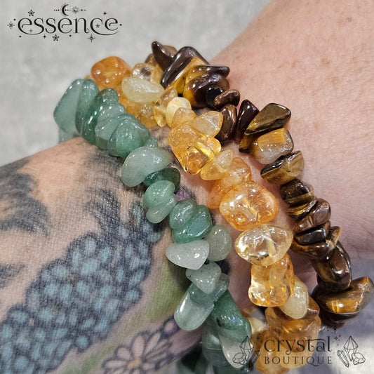 Prosperity & Confidence Crystal Bracelet Trio