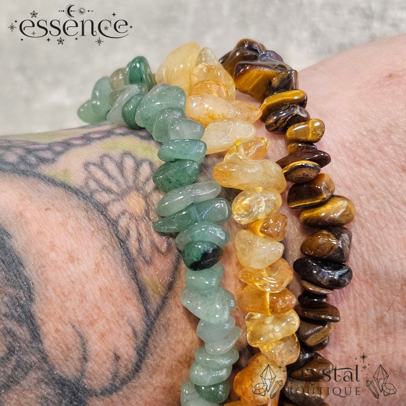 Prosperity & Confidence Crystal Bracelet Trio