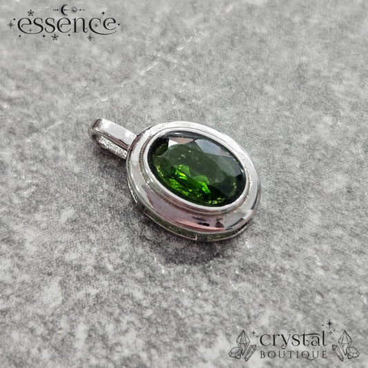 Diopside Pendant – S925 Silver