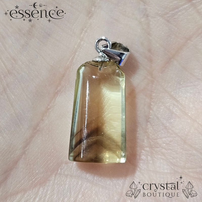 Citrine pendant with S925 bail