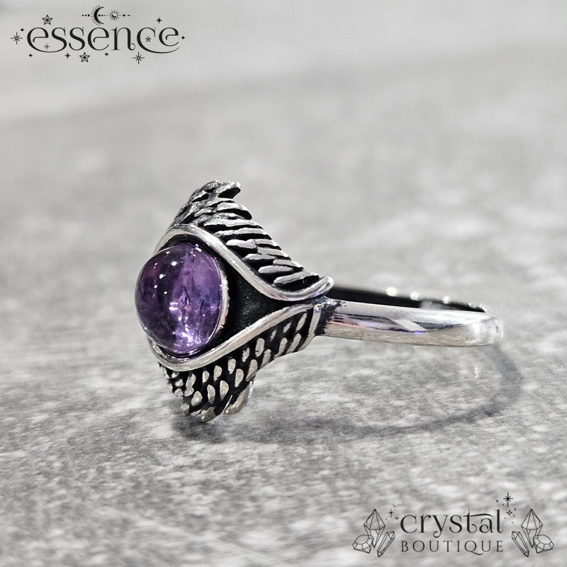 Amethyst Eye Adjustable S925 ring