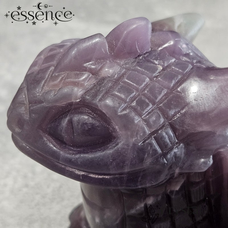 925g Fluorite Toothless Dragon