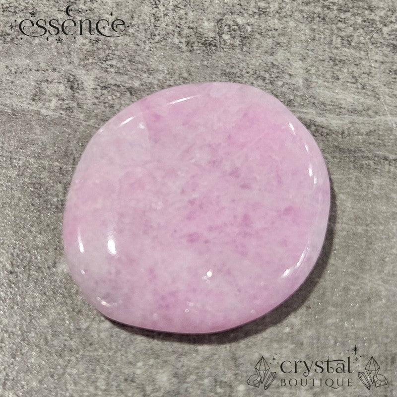 Pink Aragonite Smooth Stone