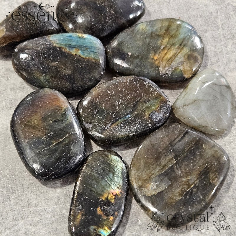 Spectrolite Flats Tumbled Stone