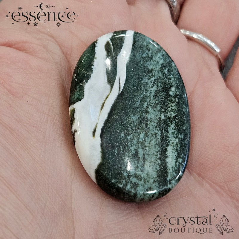 Green Sardonyx Worry Stone